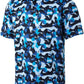 Men's Golf Polo Shirts Short Sleeve Striped Performance Moisture Wicking Dry Fit Golf Shirts for Men