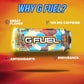 G Fuel Energy Drink, Pomelo White Peach, Sugar Free Beverage with 300mg Caffeine, Daily Energy Boost with Focus Amino, Vitamin + Antioxidants, 16 oz Cans (Sage Mode, 12-Pack)