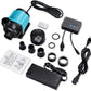 2640GPH 75W Aquarium 24V DC Water Pump with Controller, 18FT Lift Submersible and Inline Return Pump for Fish Tank,Aquariums,Fountains,Sump,Hydroponic,Pond,Freshwater and Marine Water Use