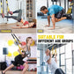 Home Resistance Training Kit, Resistance Trainer Fitness Straps for Full Body Workout, Bodyweight Resistance Bands with Handles, Door Anchor, Heavy Duty Exercise Bands for Home Gym Workout Equipment