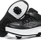 Wooowyet Roller Skate Shoes for Kids Boys Girls Rechargealbe Wheels Sneakers Fashion Roller Wheeled