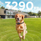 Wireless Dog Fence for 2 Dogs, GPS Wireless Dog Collar with 3 Correction Mode, Pet Containment System with AI Smart Signal, Electric Dog Fence Collar for Outdoor Use(2 Collars)
