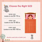 yescool Weighted Blanket (10 lbs, 41" x 60", Orange) Cooling Heavy Blanket for Sleeping Perfect for 90-110 lbs, Breathable Blanket with Premium Glass Bead, Machine Washable