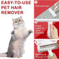 Pet Hair Removal Tool – Reusable Lint Roller for Dogs & Cats – Self-Cleaning Fur Remover Brush - Portable, Multi-Surface Fur Removal Tool - Pet Hair Removal Tool for Car & Home