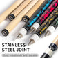 LOTKEY Pool Cue Set of 4-58 Inch 18~21 oz Canadian Maple Professional Billiard Cue Sticks, Pool Cue Stick with Extra 2 Pool Chalks, Pool Sticks for Adults, Durable, for Billiard Players
