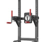 SogesHome Adjustable Pull Up Bar & Dip Station, Heavy Duty 500LB Capacity Multifunctional Home Gym Fitness Equipment for Strength Training, Push Up Stand for Arm, Back, Core & Full Body Workout
