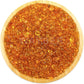 WAYBER Glass Stones, 1Lb/460g Irregular Sea Glass Pebbles Non-Toxic Artificial Crystal Stones for Vase Filler/Aquarium Decoration/Gems Displaying/Wishing Bottle Making, Orange