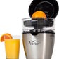Vinci Hands Free Electric Citrus Juicer, 1-Button Juicer Machine, Orange Lime Grapefruit Lemon Squeezer, Easy to Clean Orange Juicer Squeezer, Black/Stainless Steel