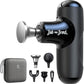 BOB AND BRAD Q2 Max Mini Massage Gun with Metal Head, Pocket-Sized Deep Tissue Massager Gun for Athletes, Professional Portable Percussion Muscle Massager Gun