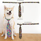 PET SHOW 10pcs Pack Halloween Big Dog Ties Neckties for Large Breed Dogs XL Adjustable Holiday Grooming Accessories Neck Ties Bowties Girl Boy Festival Costumes Photography Party Gift Favor