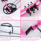 Youth Compound Bow Set 15-45 Lbs for Teens and Beginner, Package with Archery Hunting Equipment, Max Speed 260fps, Adjustable, Right Hand