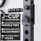 Synergee Dip Station Set of 2 Dip Bar Attachments for Power Racks. Compatible with 2x2 Tube Racks with 1" Holes. Max Capacity 350lbs.
