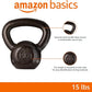 Amazon Basics Cast Iron Kettlebell