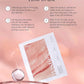 MASTINA White Mastic Face Mask (Collagen Volume, 4 pc) Premium Korean Skin Care for Elasticity & Radiance Rough Sagging Skin White Mastic Hyaluronic Acid