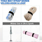 Aolamegs Yoga Mat Strap,Heavy Duty Bungee Straps Band,Wrap Organizer for Yoga Mat/Workout/Exercise(20" L x 2" W)