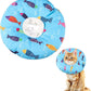 Cat Cone Collar Soft Cute Adjustable Cat Donut Recovery Collar Elizabethan Cats Cones to Stop Licking Comfortable Anti-Bite Neck Cone for Pet Kittens After Surgery