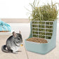 Litewoo Rabbit Hay Feeder Food Bowl Feeding Rack for Small Animal Guinea Pig Chinchilla Bunny Cage Accessories