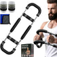 Twister Arm Trainer, 60-110lb Adjustable Resistance Workout Equipment Twister Arm Chest Exerciser Power Twister Bar, Portable Chest Press Machine Detachable Design Fitness for Home & Gym
