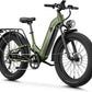 M1 Pro Electric Bike, 1800W Peak Motor Electric Bike for Adults, 48V 17.5Ah, 26'' x 4.0'' Fat Tire Electric Mountain Bike, Ebike with 85 Miles, 36MPH, 7 Speed 110Nm and Dual Suspension