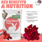 Snout and Shell Rose Petals Treats – Natural Snack for Rabbits, Guinea Pigs & Chinchillas – Vitamin C & Digestive Support, 1 oz