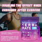 Yerba Mate Instant Tea Powder - Raspberry Peach Flavor - Gut Health & Clean Energy Super Drink with Nootropics, Prebiotics & Probiotics - Energy Boost & Focus - 30 Sticks (300g)