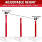 GoSports Baseball & Softball Batting Tees - Choose Jr. or Standard - Adjustable Rubber Hitting Tee