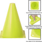 Cones for Sports Training, 7 Inches Tall & Visible, Durable and Easy to Handle Sports Cones, Ideal for All Kinds of Training Cones Activities and Field Practice Sport