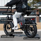 Folding Electric Bike for Adults, 20'' 1500W Peak Fat Tire Ebike, Up to 70 Miles 30+MPH Electric Mountain Bike with 52V 20AH Removable Battery, Dual Suspension, 7-Speed,UL Certified