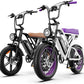 V9-G60 Peak 1500W Ebike, 48V 20Ah(960WH) Removable Battery, 72Miles &32MPH,20" Fat Tire Dirt Bike,7 Speed Gears,Dual Shock Absorber, Adults Electric Bike for Mountains, Snow, Sand, Road