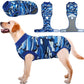 Kuoser Recovery Suit for Dogs Cats After Surgery, Professional Pet Recovery Shirt Dog Abdominal Wounds Bandages, Substitute E-Collar & Cone,Prevent Licking Dog Onesies Pet Surgery Recovery Suit