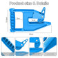 Pair of Mat Movers Tool - Mat Grippers - Heavy Duty Stall Mat Handlers for Horse Mat, Gym Mat, Trailer Mat & Rubber Mats -Ergonomic Mat Puller Perfect for Barn & Home, Durable and Save Time