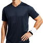 MIER Men's Quick Dry Workout Shirts Moisture Wicking Running Athletic Performance T-Shirts Recycled Polyester Top Tee