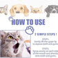 Pet Clean Teeth Spray, Teeth Cleaning Spray for Dogs & Cats, Targets Tartar & Plaque, Eliminate Bad Breath, Without Brushing