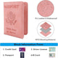 Melsbrinna Rfid Passport Holder for Travel women/Men, Cute Passport Wallet Rfid Blocking Card Slots, Rfid Passport Cover/CaseTravel Wallet, Passport Book Holder (1, Pink3)