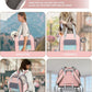 Expandable Pet Carrier Backpack, Cat Carrier Backpacks with Breathable Mesh for Cats Small Dogs Puppies Up to 25 Lbs Airline Approved Waterproof Travel Carrier with Safety Buckle for Hiking & Flights