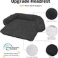 Calming Dog Bed Fluffy Plush Dog Mat for Furniture Protector with Removable Washable Cover for Large Medium Small Dogs and Cats (XS(31“x23.5”x5“), Dark Grey)