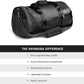 Hayabusa Elite Boxing Duffle Bag - 35 Liters, Black
