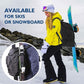 Unigear Ski Boot Bag, 70L Ski Boot Travel Backpack for Ski Helmet, Goggles, Gloves, Skis, Snowboard & Accessories（Black）
