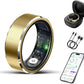 Smart Ring for Women Men-Wearable Fitness Tracker with Sleep Tracking Heart Rate Healthy Monitor Ring Activity Monitoring Steps Calories