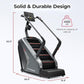 Sunny Health & Fitness Premium High-Intensity Smart Stepper Stair Climber, Commercial Grade, Cardio Workout Programs, Free SunnyFit App Bluetooth Connection, 350-400 LB Weight Capacity