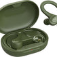JLab Go Sport+ Wireless Workout Earbuds Featuring C3 Clear Calling, Secure Earhook Sport Design, 35+ Hour Bluetooth Playtime, and 3 EQ Sound Settings (Green)