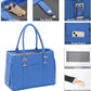 Fashion Pet Carrier Dog Purse Cat Bag Soft-Sided Carriers Travel Airline Approved, Stylish Leather Tote Handbag for Small Animal Puppy Kitten (Blue)