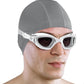 AqtivAqua Swimming Goggles, DX Wide View Swim Goggles for Adult Men Women, Anti Fog No Leaking
