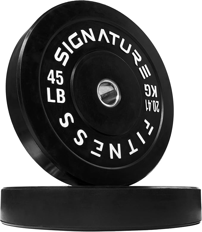 Olympic Bumper Plates Set, 2" Weight Plates for Strength Training & Weightlifting, Paris or Set or Set with Barbell, Multiple Options