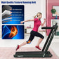 GYMAX Walking Pad, 2.25HP Dual Display Foldable Treadmill for Home with Remote/Smart App Control, Portable Compact Treadmill for Office Under Desk, Folding Running Machine for Small Spaces