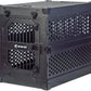 ROCK CREEK CRATES Collapsible Dog Crate: Meticulously Engineered, Durable Aluminum Construction, Non Slip Feet | 10 Year Warranty | Ideal for Indoor & Vehicle Use (Midnight Black, 30 Inch)