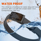 Dogline Biothane Waterproof Dog Collar Strong Coated Nylon Webbing with Black Hardware Odor- Proof for Easy Care Easy to Clean High Performance Fits Small Medium or Large Dogs, Black