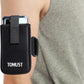 Phone Holder with Three Strap, Lightweight Arm Band with Reflective Logo, Elastic Armband Sleeve with Case Fits iPhone and Android, Use for Running, Hiking, Fitness and Workouts, Women/Men
