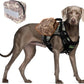 Dog Tactical Harness with Reflective Design, Breathable and Adjustable Tactical Dog Vest, No Choke Harness, Military Grade Gear for Training, Hunting, Outdoor Adventures, Camouflage L