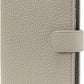 RFID Passport Holder Travel Wallet for Women, Leather Passport Cover Wallet with Card Holders SIM Slots,Zippered Coins Pocket and Cash Slot Slim Compact Travel Wallet (Eephant Grey)